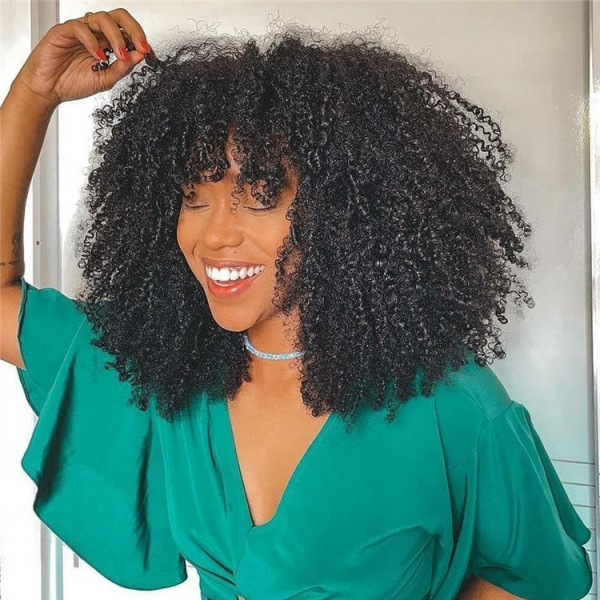 Cheap curly afro wigs clearance