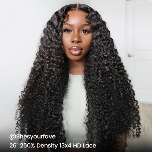 Long Curly Human Hair Wigs For African American Women Asteriahair