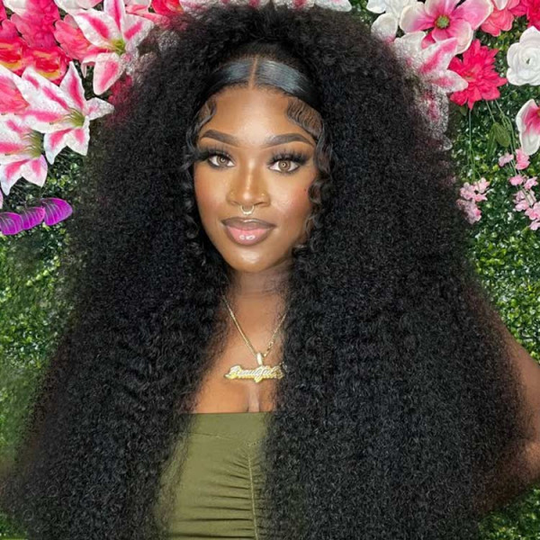 Long Curly Human Hair Wigs For African American Women Asteriahair