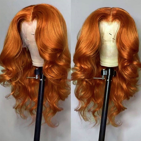 Ginger Lace Front Wig Human Hair Glueless Wigs Asteriahair