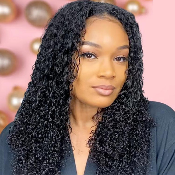 Curly U Part Wig Real Human Hair Wigs Asteriahair