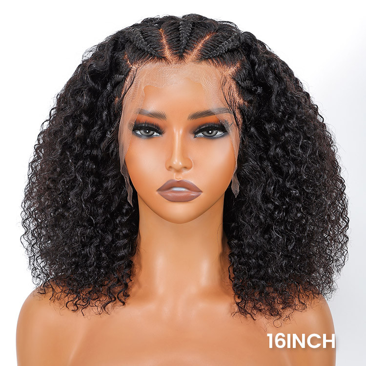 Human hair lace front wig hairstyles cheap
