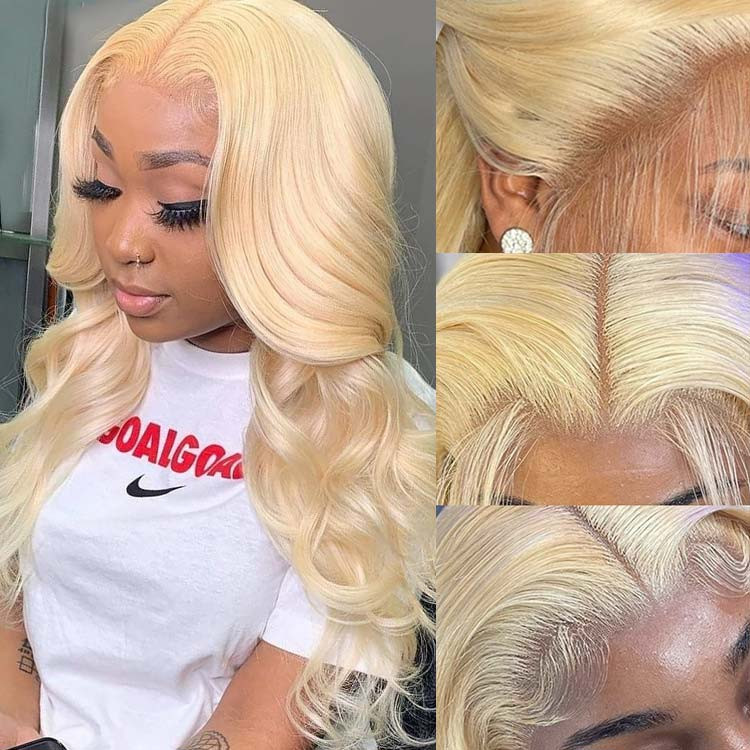 Cheap blonde lace front wigs online