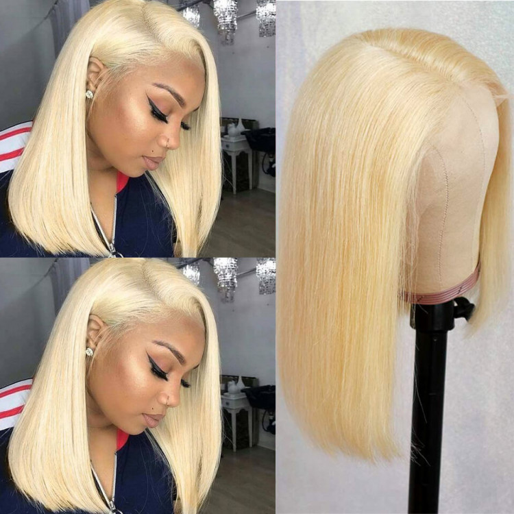 blond bob wig