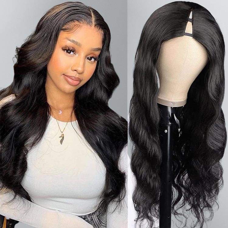 Brazilian 4C Hair U-Part Wig 20